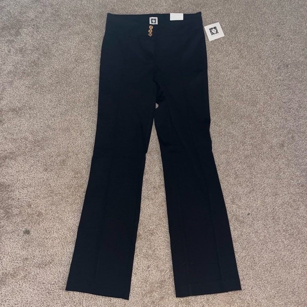 Anne Klein Black Trousers
